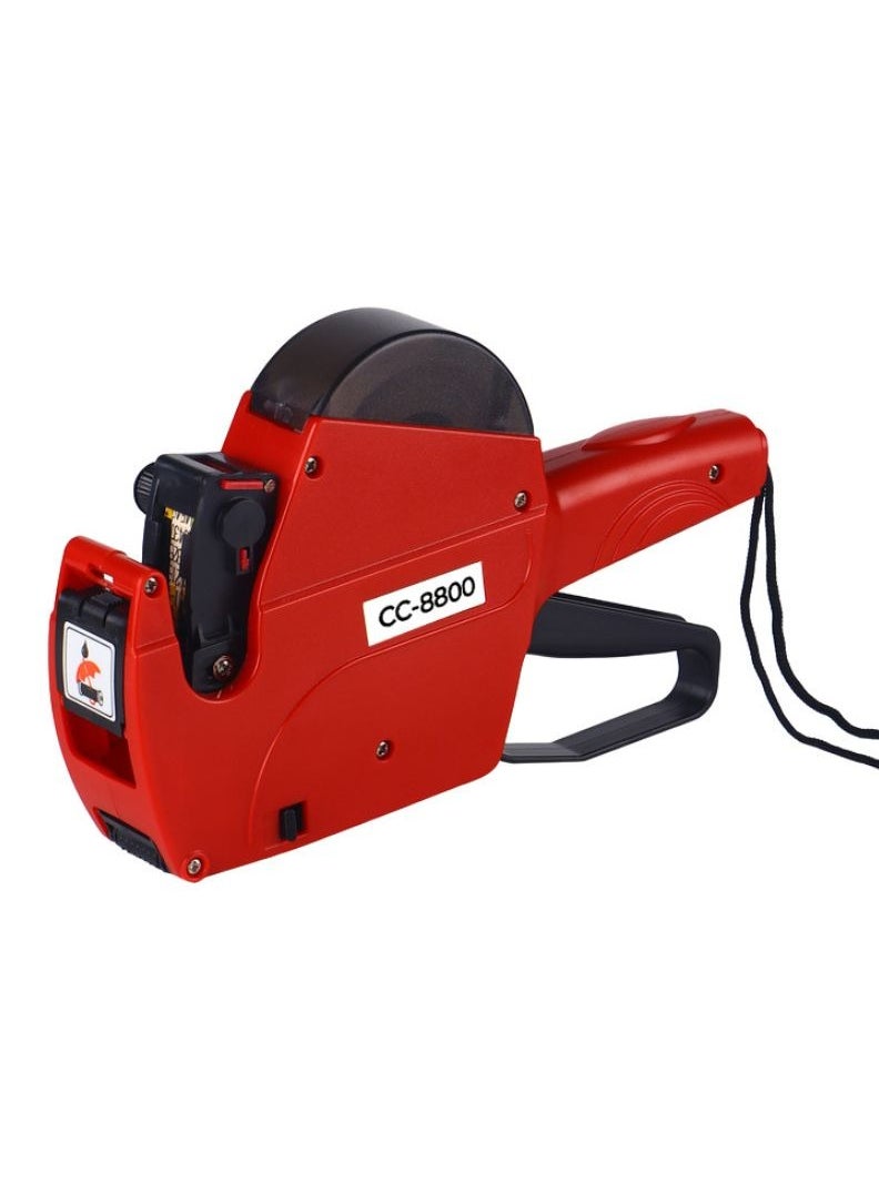 CONCORD - 8 Digit Single Line Price Label Gun With Free Label Roll and Ink roll - Image 1