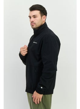 Champion Men Sportswear Fit Long Sleeve Training Full Zip Sweatshirts, Black  - Image 2