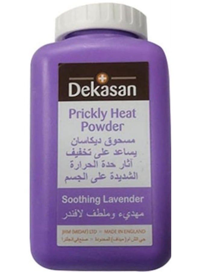Dekasan Soothing Lavender Heat Powder, 100gm