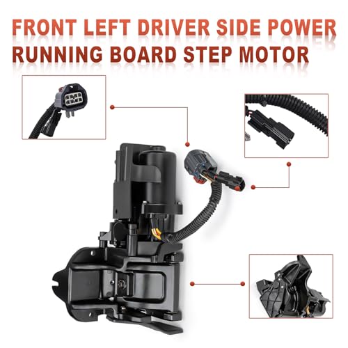 tycardor HT 84452643 Power Running Boards Steps Motor with Bracket Front Right Passenger Side Compatible with 2015-2020 Cadillac Escalade ESV GMC Yukon XL Chevrolet Suburban 84131860 23433889 - Image 5