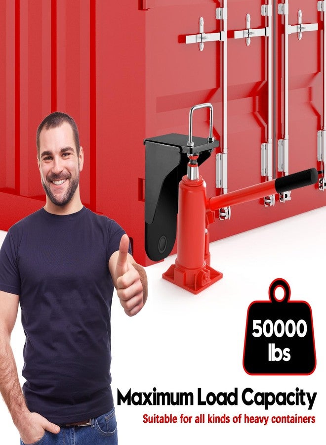AvmrLc 3rd Generation Shipping Container Jack Lug, Heavy Duty Container Jack Lug Leveler with U-Shaped Handle and Limiter, Shipping Container Jack Lifter for Shipping Industry, Warehouse Management - Image 4