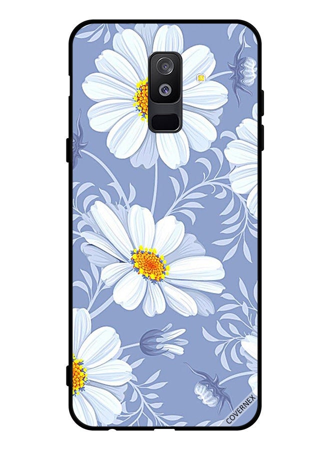 Covernex Protective Case Cover For Samsung Galaxy A6 Plus (2018) Bloming Flowers - Image 1