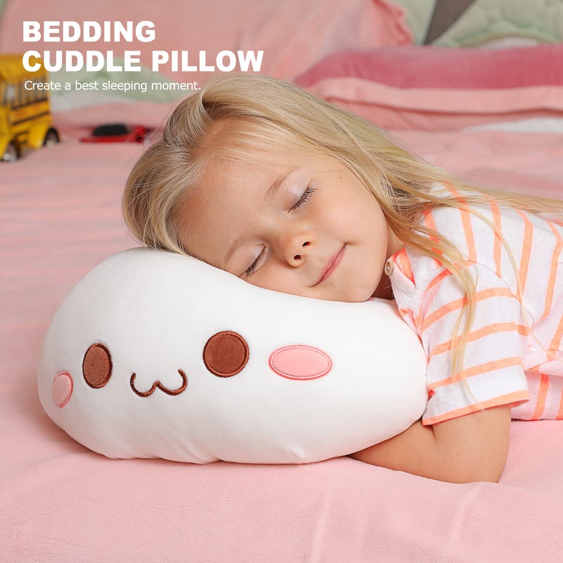 Onsoyours Cute Kitten Plush Toy 20 Stuffed Animal Pet Kitty Soft Anime Cat Large Plush Pillow for Kids White A 20 - Image 3