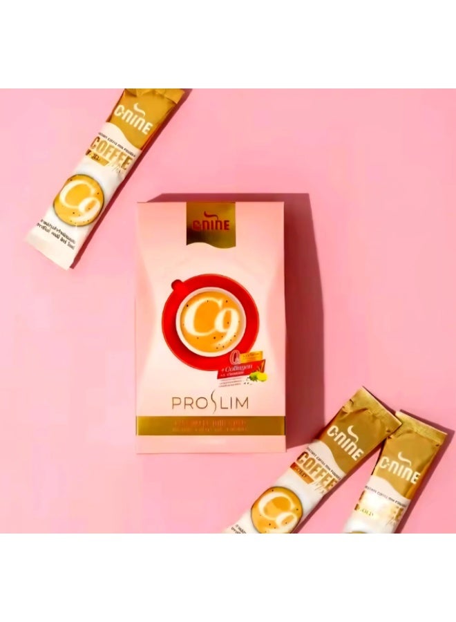 C-NINE مزيج قهوة برو سليم C9 جولد مع الكولاجين والمستخلصات الطبيعية - 10 أكياس - Image 5