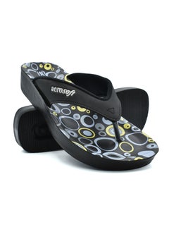 aerosoft AEROSOFT A0846 LADIES BLACK SLIPPERS  - Image 1