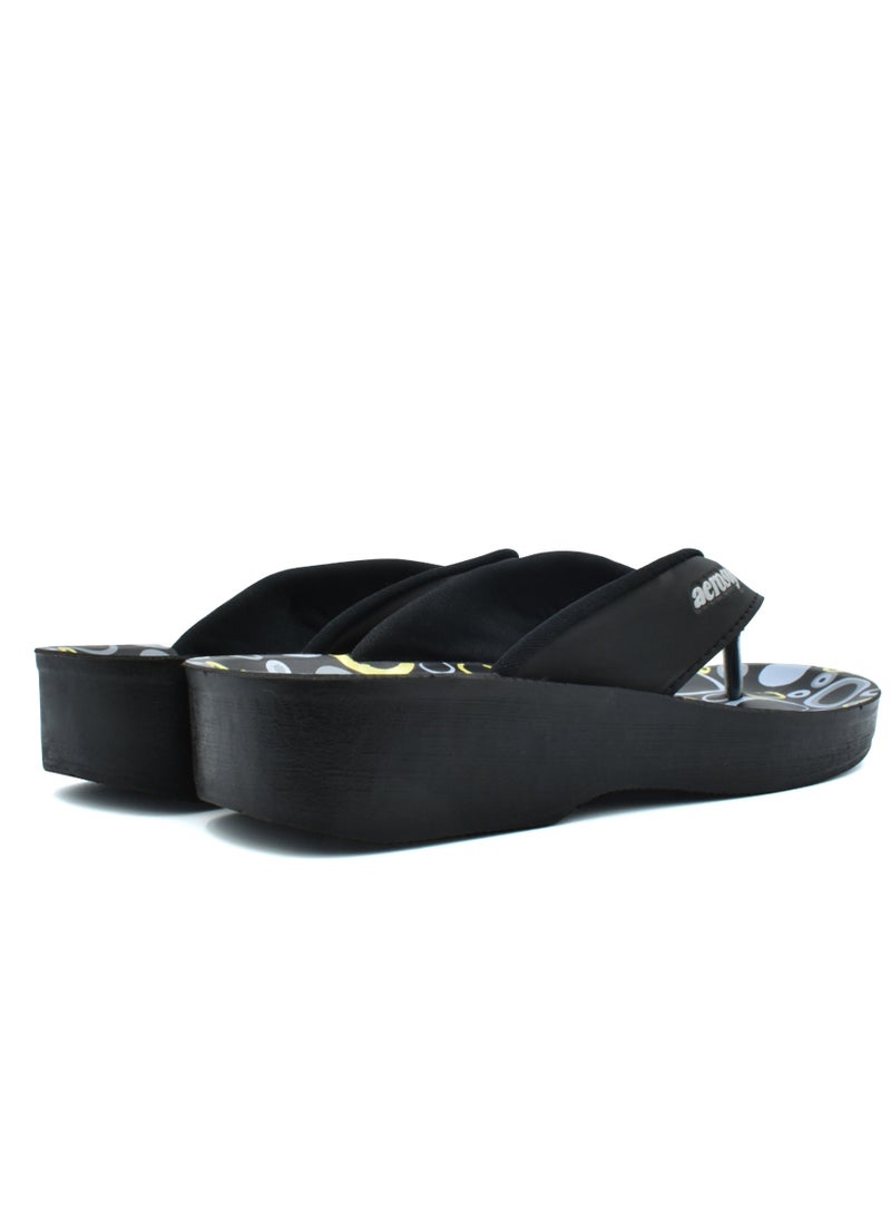 aerosoft AEROSOFT A0841 LADIES BLACK SLIPPERS  - Image 4