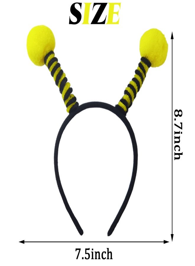 TIHOOD 14PCS Bee Tentacle Headbands Bee Hair Bands Hair Hoop for Women Girls Halloween Christmas Party Supplies - Image 2