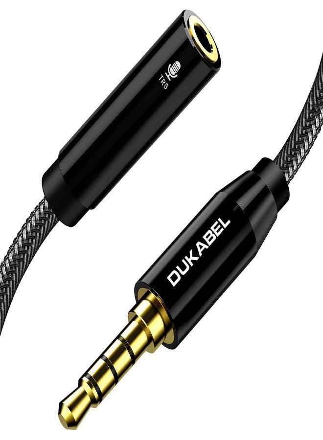 DUKABEL كابل محول DUKABEL DC4 3.5mm TRS إلى TRRS، محول صوت ميكروفون، محول TRS أنثوي إلى TRRS ذكري للهواتف الذكية، PS4، الأجهزة اللوحية، اللابتوب - Image 1
