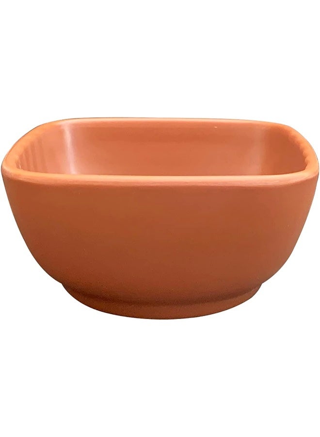 Servewell Melamine Horeca Terracotta Square Mini Bowl 7cm