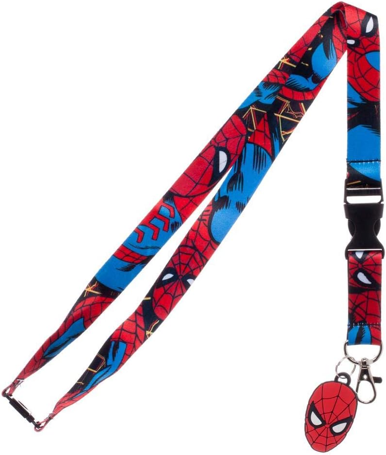 Spider-Man Wall Crawler 22" Lanyard With ID Sleeve
