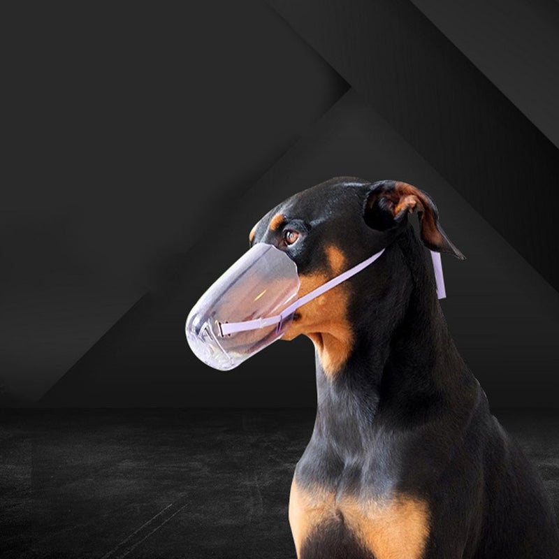 🐾 كمامة قط للتنظيف قابل للتنفس وقابل للتعديل تمنع النباح والقضم - Image 2