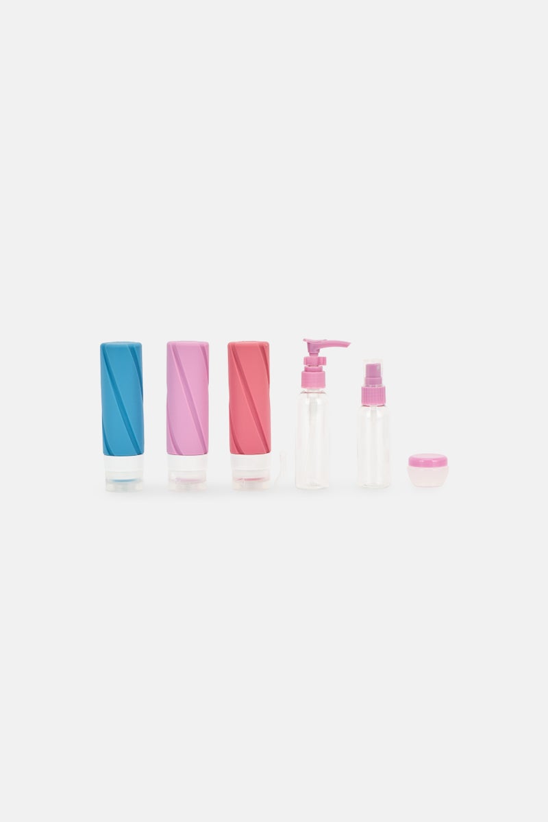 Kensie 9 Pcs Refillable Travel Bottle Set - Image 3