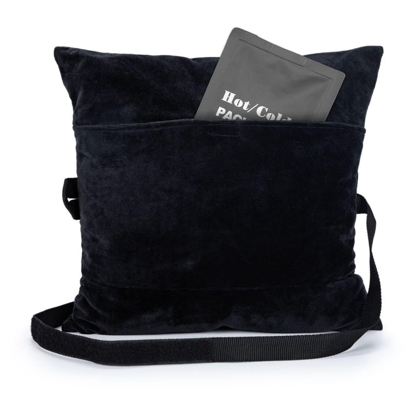 SWISSELITE Post Surgery Pillow for Hysterectomy  CSection  Abdominal Support with Retractable Straps  Pocket  Adjustable Filling  Fits Waists up to 50 Ice Pack Not Included - Image 3