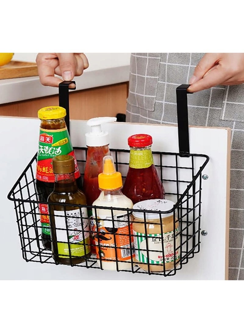 DubaiGallery Basket metal door-hung organiser kitchen hanging shelf  - Image 2