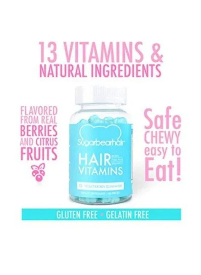 SUGAR - Hair Vitamins - 60 Veggie Softgels - Image 1