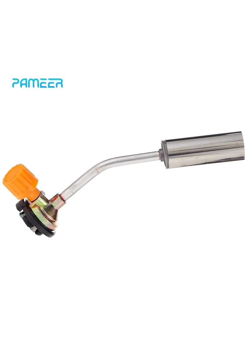 PAMEER Mini blow lighter gas burner, adjustable flame, multi-purpose butane propane torch, culinary torch for BBQ, baking, cooking, soldering, jewelry welding, flame gun, kitchen torch. - Image 4