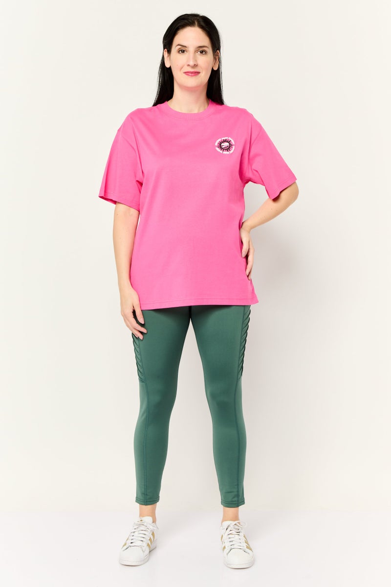 PUMA Women Sportswear Fit Short Sleeve Outdoor Top, Pink - Image 2