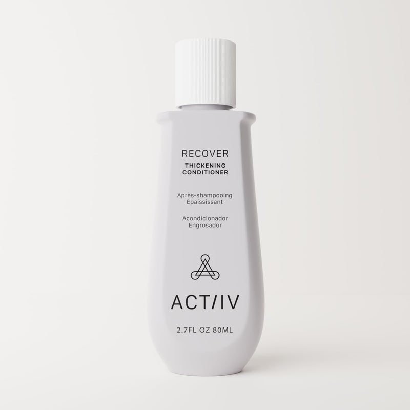 ACTIIV Recover Thickening Conditioner (Unisex) | Supports Optimal Hair Care and Recovery, Strengthens & Hydrates, Promotes Thicker Fuller Hair, Plant-Based, Color-Safe, All Hair Types, 80 mL / 2.7 oz - Image 2