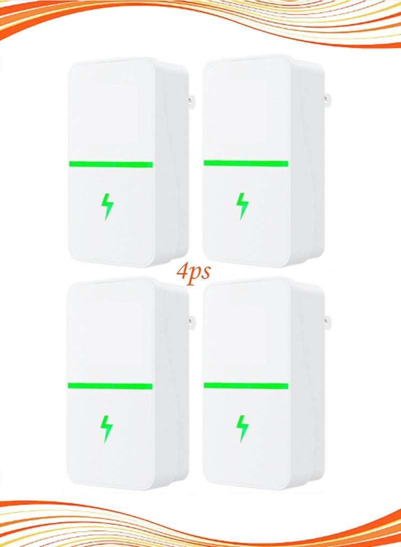 4 Pcs Certified Voltage Stabilizer for Home - 90V-290V Protection, Delay Start, Safety for AC/Fridge/TV - Image 1