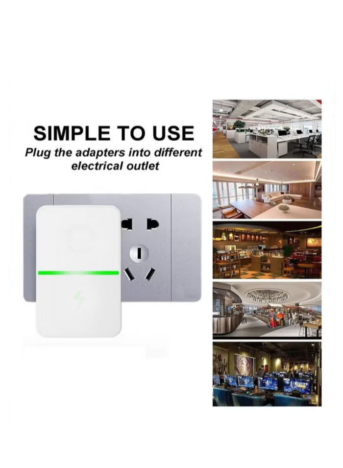 4 Pcs Certified Voltage Stabilizer for Home - 90V-290V Protection, Delay Start, Safety for AC/Fridge/TV - Image 2