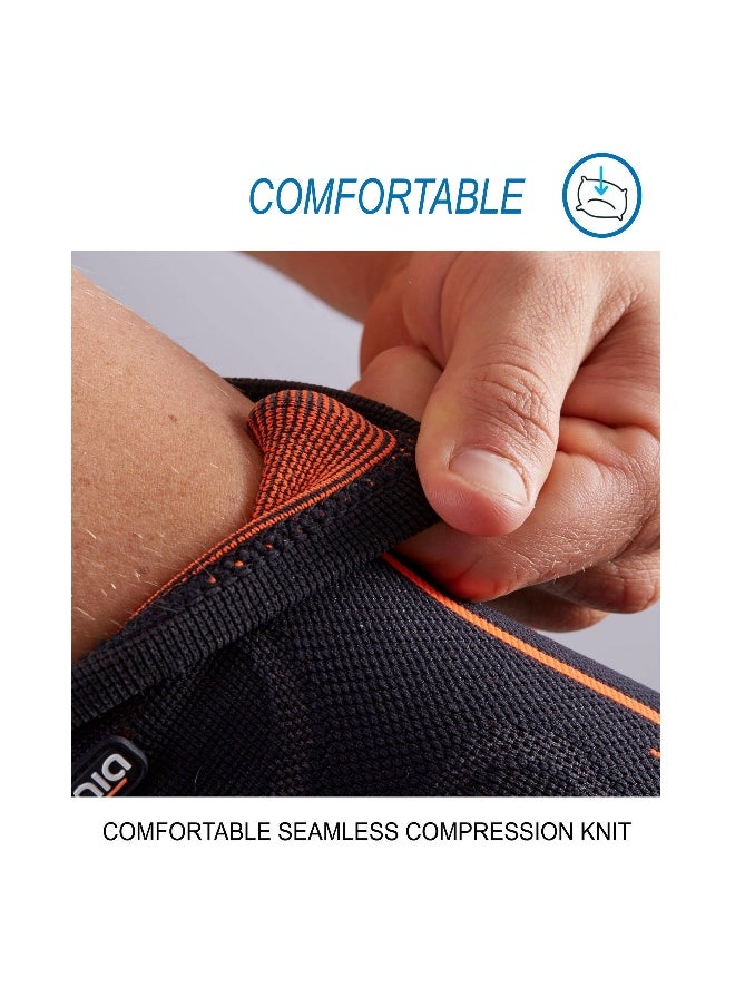 Tarmak Tarmak BY DECATHLON,Elbow Support Mid 500 Black 