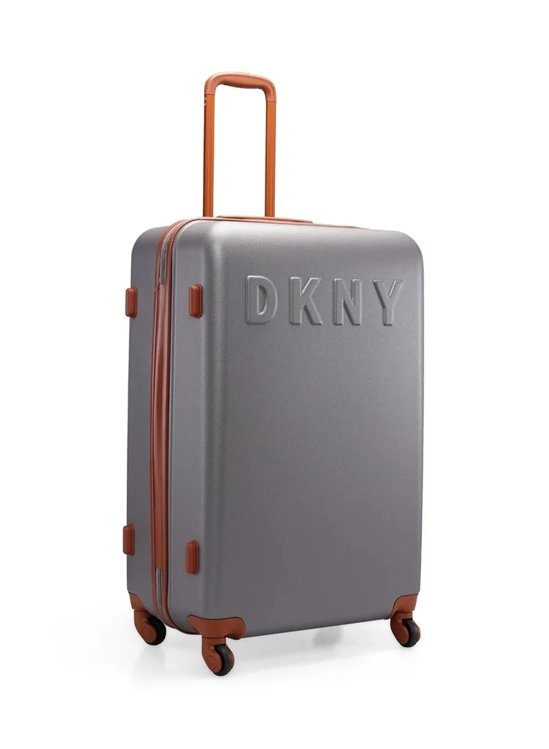 DKNY Dkny Promo INTL PM1 Hardside Luggage on Wheels for Unisex | Ultra Lightweight ABS on with Spinner Wheels 4 Color Charcoal