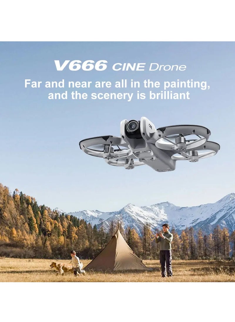 BlueFire WiFi FPV Drone with LCD Screen Controller – Dual HD 480P Camera, Brushless Motors, 3-Way Obstacle Avoidance, Optical Flow Hover, Auto Path Flight, 360° Flip, Altitude Hold, LED Lights – RC Quadcopter Toy for Kids & Beginners (12 Min Flight, 200m Range, 6-Axis Gyro)  - Image 2