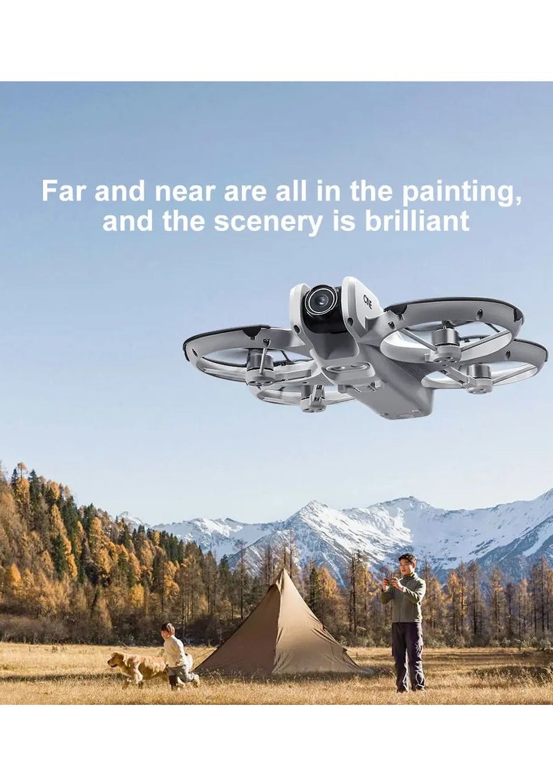 BlueFire WiFi FPV Drone with LCD Screen Controller – Dual HD 480P Camera, Brushless Motors, 3-Way Obstacle Avoidance, Optical Flow Hover, Auto Path Flight, 360° Flip, Altitude Hold, LED Lights – RC Quadcopter Toy for Kids & Beginners (12 Min Flight, 200m Range, 6-Axis Gyro)  - Image 2