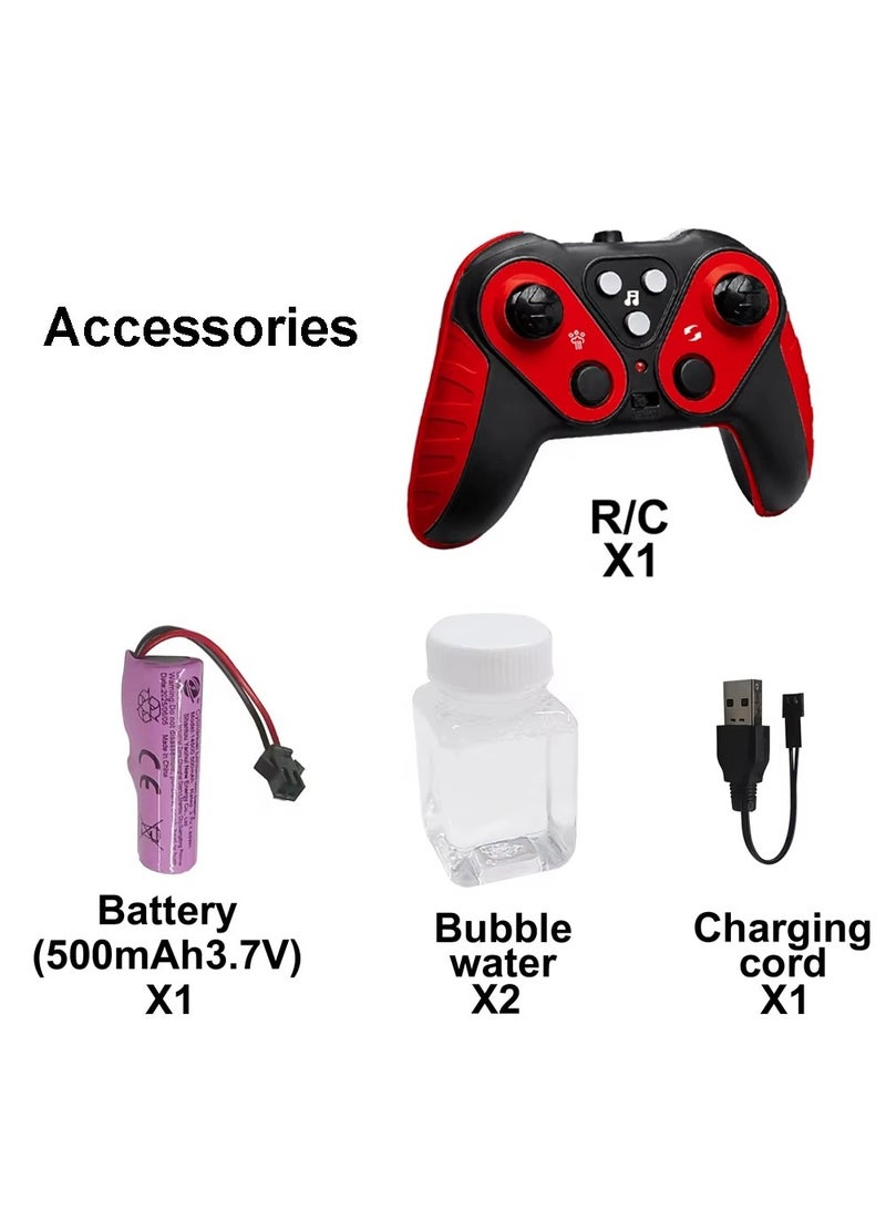 Bubble LED Hover Soccer Ball Toy for Kids with Remote Control, Indoor Floating Football Game, 1pc - Image 2