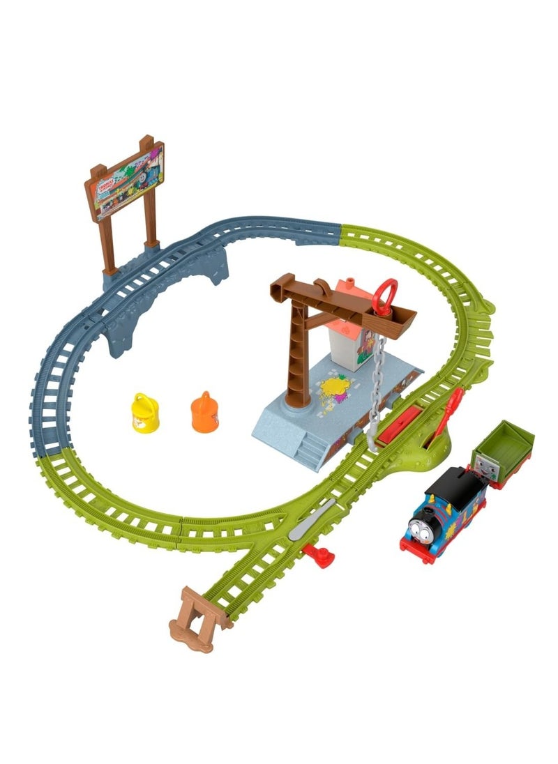 Thomas and Friends Thomas & Friends Motorized Paint Delivery Set  - Image 1