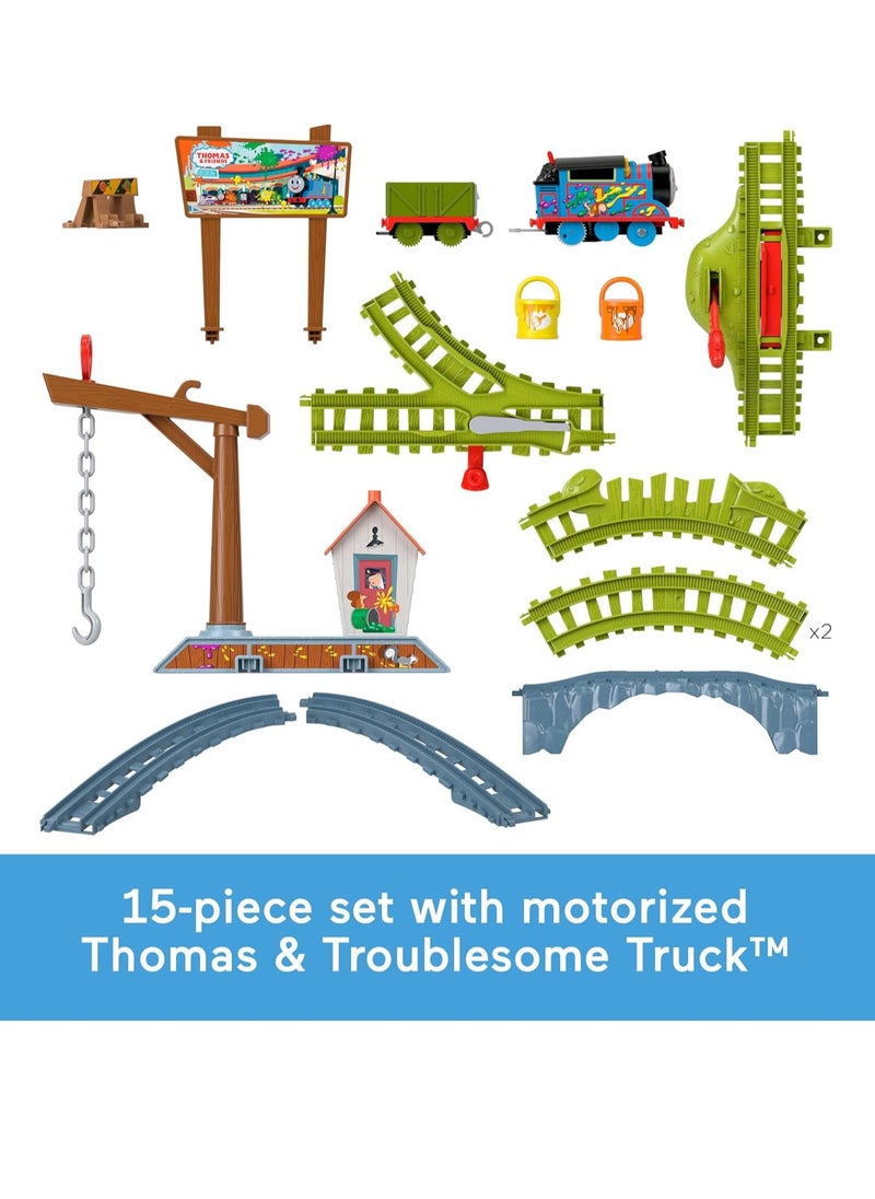 Thomas and Friends Thomas & Friends Motorized Paint Delivery Set  - Image 5