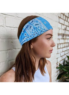 Styla Hair Solid Headband For All Hair Types 6 Pack Wide Headbands For Women In Soft Stretch Fabric For All Day Wear Trendy & Stylish Headbands For Women'S Hair (Bandana)  - Image 4