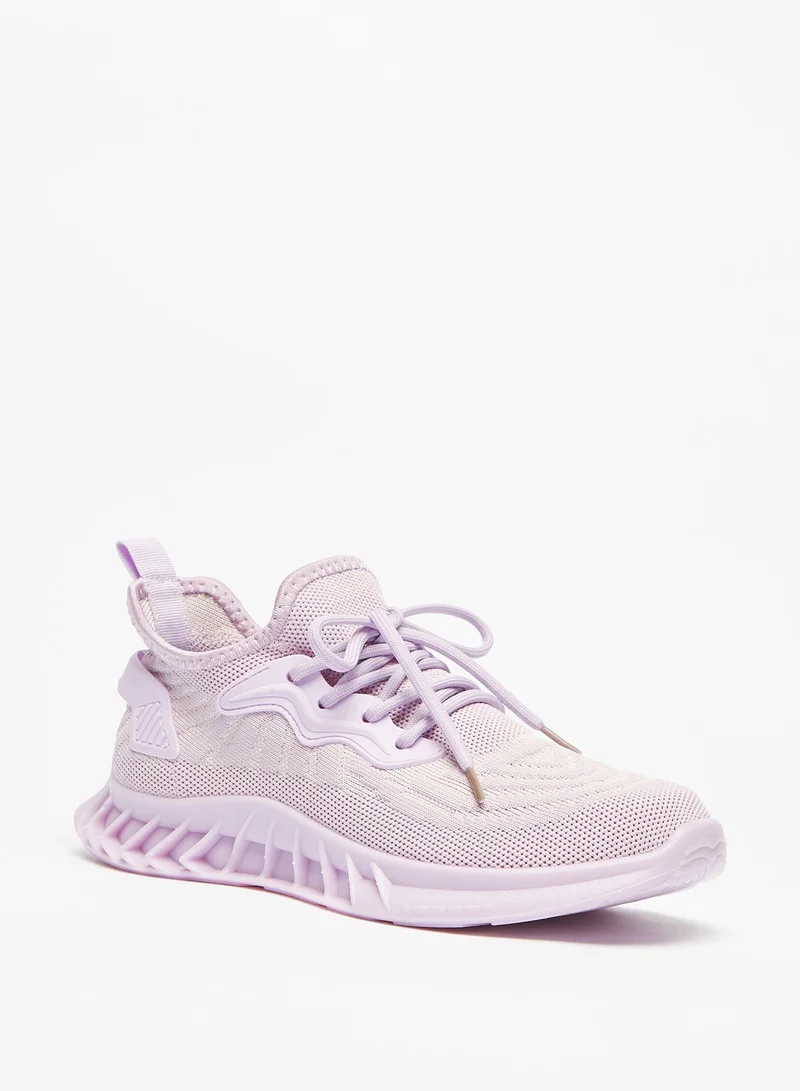 Oaklan by Shoexpress Womens OAKLAN Textured Lace-Up High Top Sports Shoes
