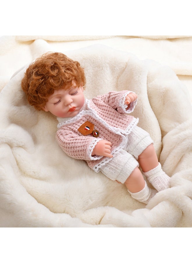 xozgdovg Reborn Doll 30cm Realistic Sleeping Baby Doll - Perfect Bath and Dress-Up Toy 