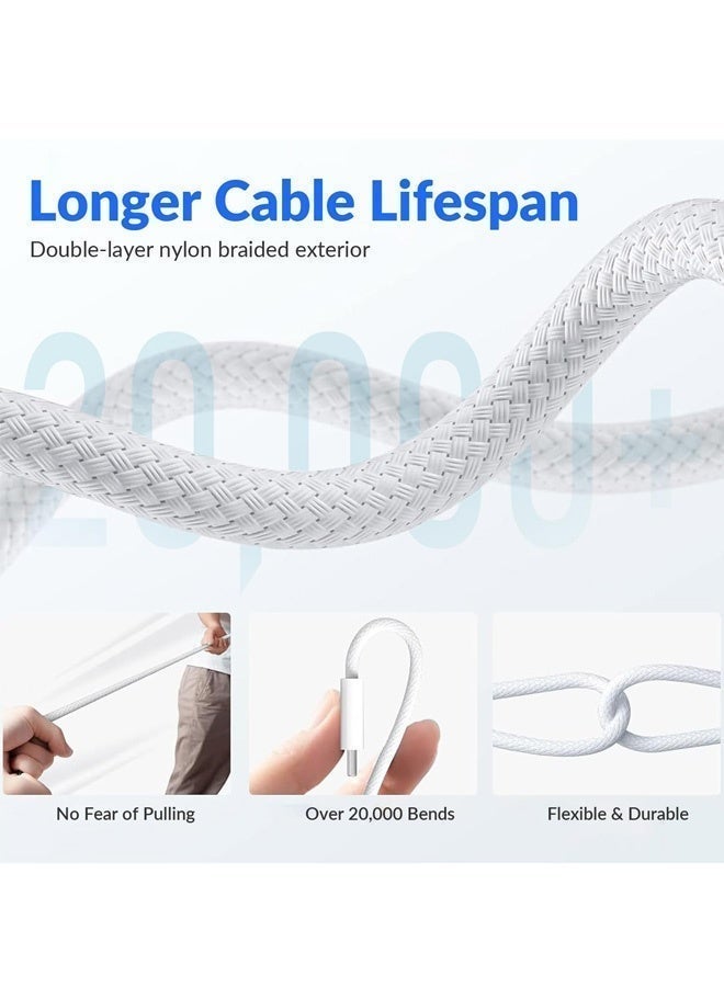 صورة العالمة محول كيبل USB C إلى لايتنينج [مصدق عليه من ابل] متوافق - نوع سي لاجهزة ايفون 14 برو ماكس 13 12 11 X XS XR 8 بلس ايربودز يدعم توصيل الطاقة 2 متر - Image 5