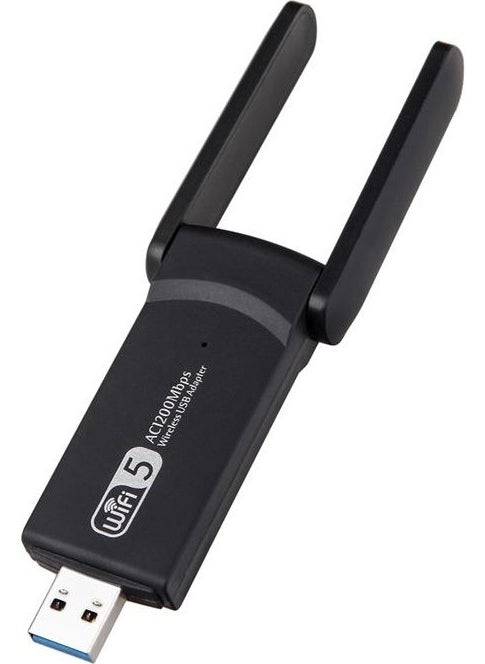 PX-AC1200 Realtek Rtl 8812BU AC1200 USB3.0 1200MBPS Wifi Adapter, 2.5G 5G 5.8G Wireless Adapter, USB Wifi Receiver