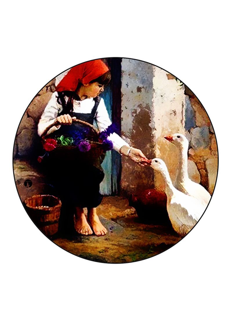 RKN Vintage Art Printed Fridge Magnet Multicolour - Image 2