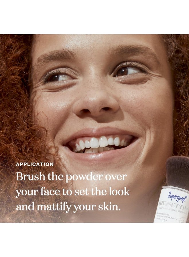 Supergoop! (Re) Setting 100% Mineral Powder, Deep 0.15 Oz Makeup Setting Powder + Broad Spectrum Spf 35 Pa+++ Sunscreen With Ceramides, Olive Glycerides & Coated Silica Spheres - Image 5