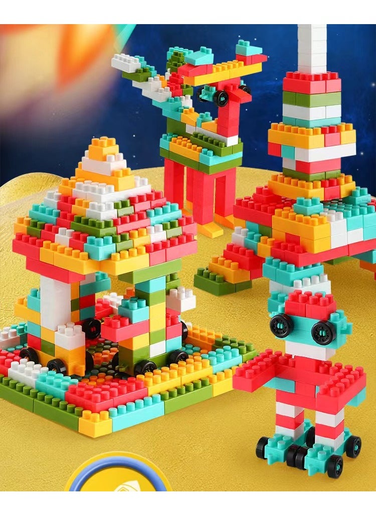 Building block bazooka toy children's play house puzzle assembly science and education building block toy parent-child kindergarten gift  - Image 4