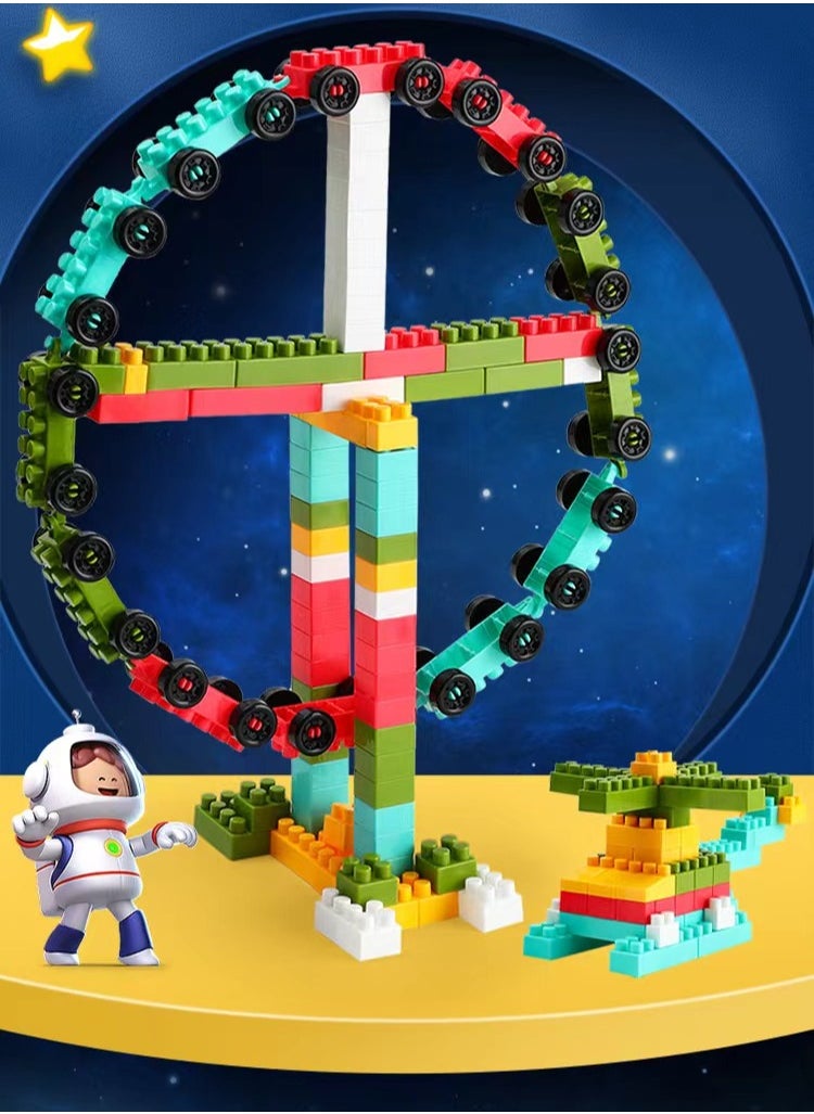 Building block bazooka toy children's play house puzzle assembly science and education building block toy parent-child kindergarten gift  - Image 3