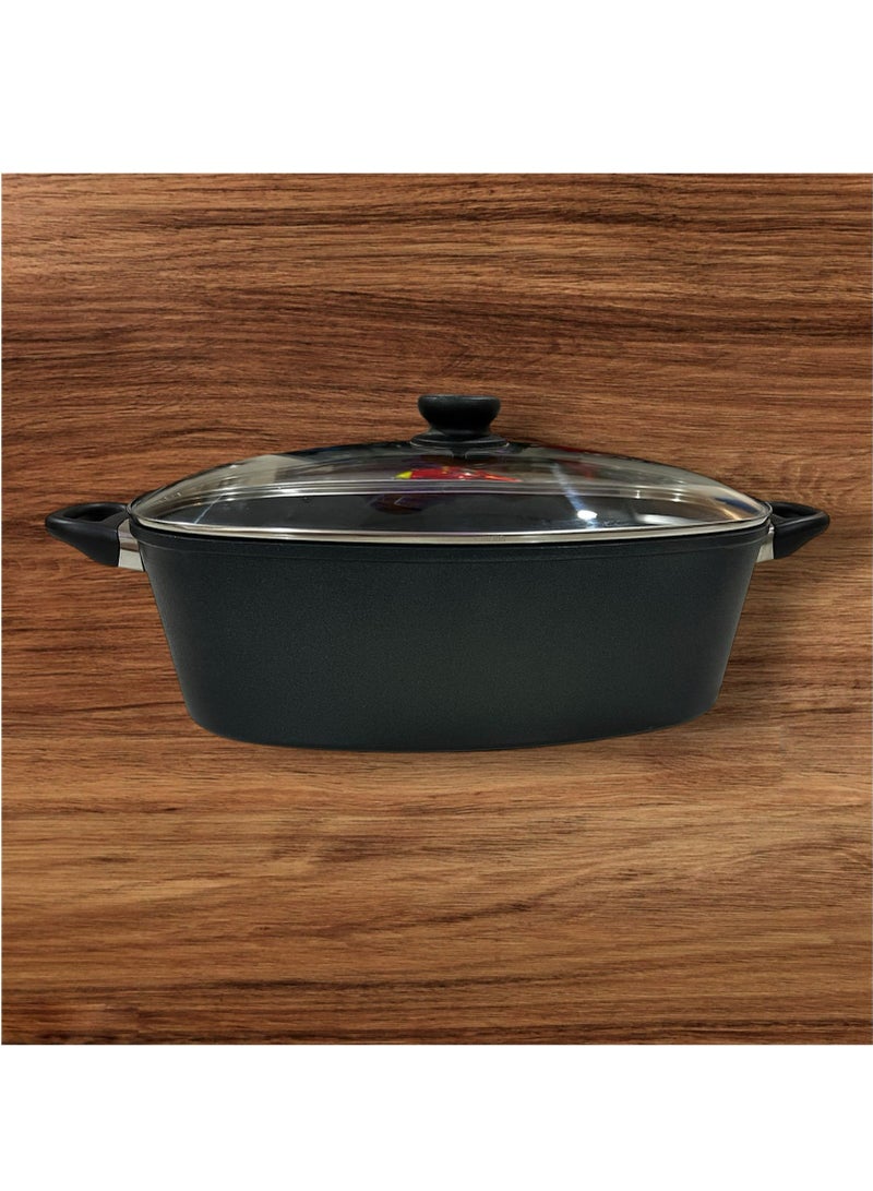 اس كي كي قدر طبخ من SKK تيتانيوم الماني الاصلي يتميز ب 6طبقات فولاذية تحافض علا الحرارة لفترات طويلة سهلة الغسيل - Image 1