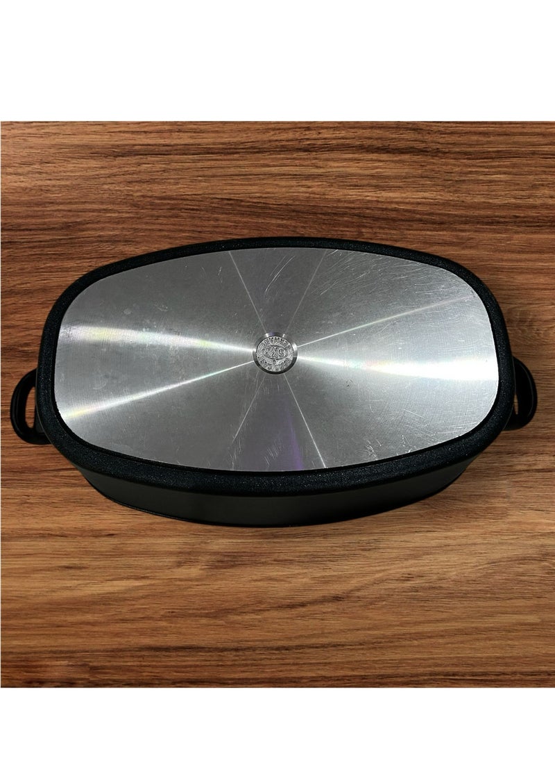 اس كي كي قدر طبخ من SKK تيتانيوم الماني الاصلي يتميز ب 6طبقات فولاذية تحافض علا الحرارة لفترات طويلة سهلة الغسيل - Image 3