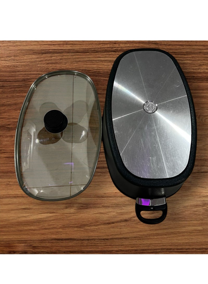 اس كي كي قدر طبخ من SKK تيتانيوم الماني الاصلي يتميز ب 6طبقات فولاذية تحافض علا الحرارة لفترات طويلة سهلة الغسيل - Image 4