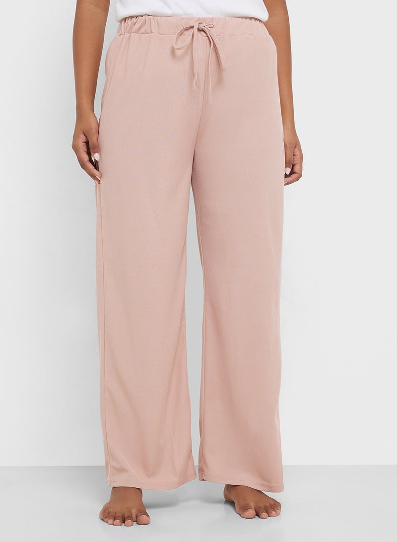 Ginger Plus Ribbed Long Sleeve Pyjama Set  - Image 3