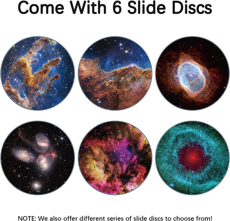 Realistic Discs - Discs for Galaxy Lite Star Projector Home Planetarium, 5k Ultra HD (Discs Set without Projector) (Star) - Image 2