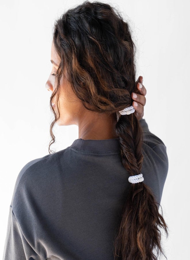 L. Erickson Hair Ties, Night Owl - 8 Pack Grab and Go Ponytail Holders - No Damage Hair Bands - Hair Accessories for Women - Image 3