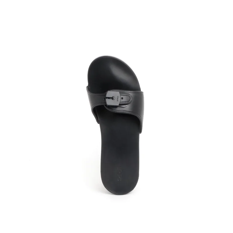 Scholl MULES BLACK PESCURA HEEL AQUA