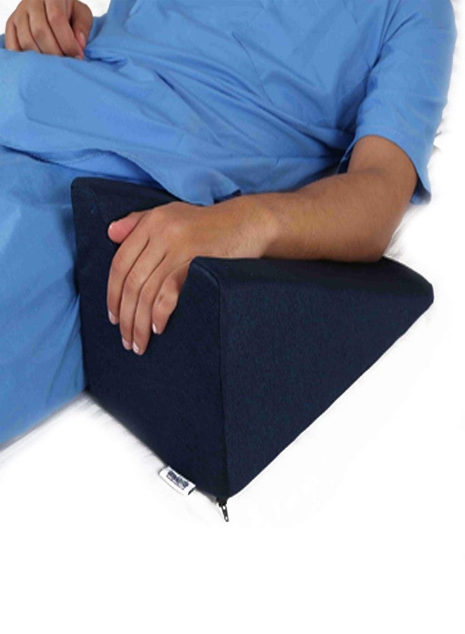 Metron Hand Arm Wrist Support Slope Elevator for Recovery & Stabilization from Swelling Edema Splinting Fabrication Stroke Recovery | Washable Cover | Dark Color | Pack of 1 Pc - Image 1