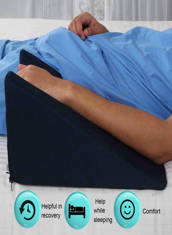 Metron Hand Arm Wrist Support Slope Elevator for Recovery & Stabilization from Swelling Edema Splinting Fabrication Stroke Recovery | Washable Cover | Dark Color | Pack of 1 Pc - Image 2