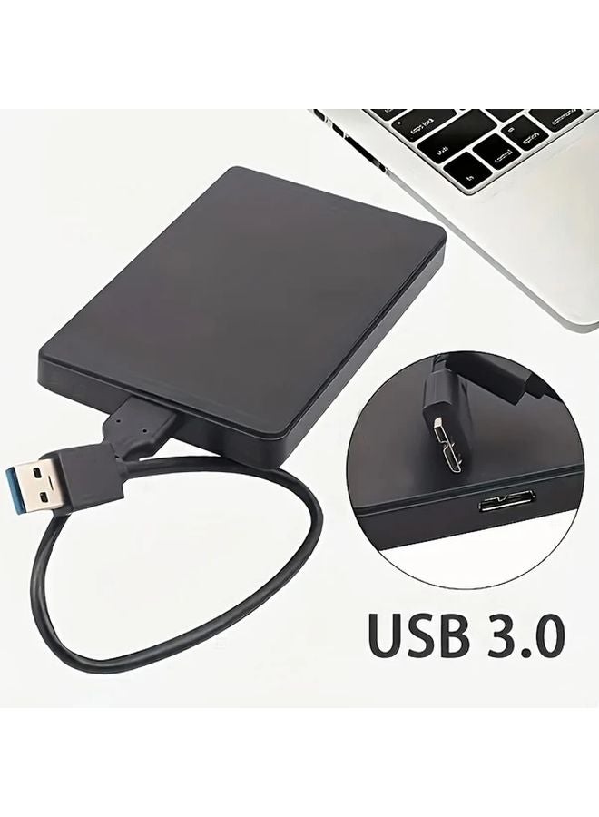 2.5 بوصة علبة القرص الصلب USB 3.0 - حالة سوداء متينة لتخزين البيانات المتنقلة لمحركات أقراص SSD و HDD بسواقة SATA - Image 4